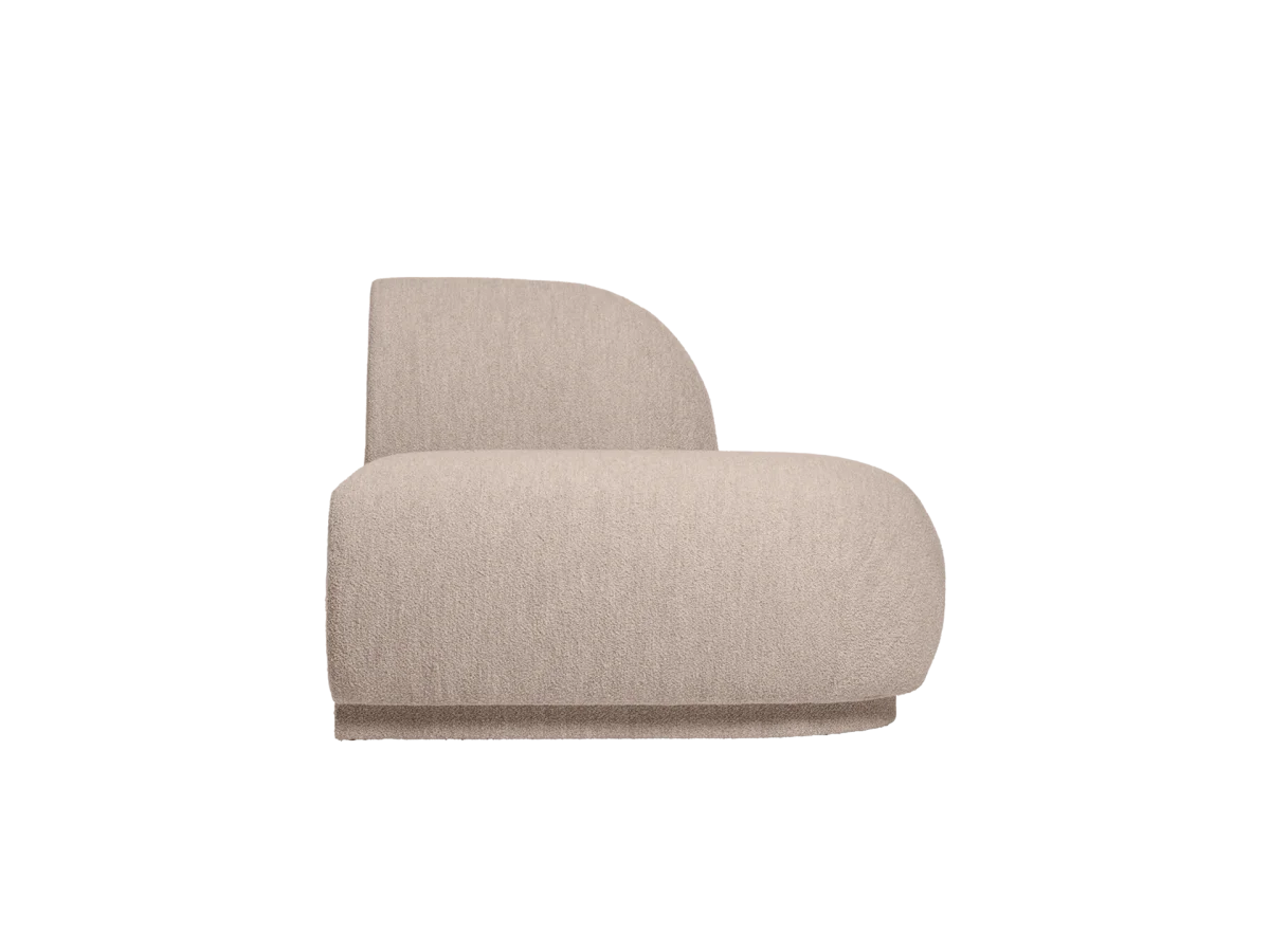 Rico Sofa Open End Right - Soft Bouclé - Natural – Bild 2