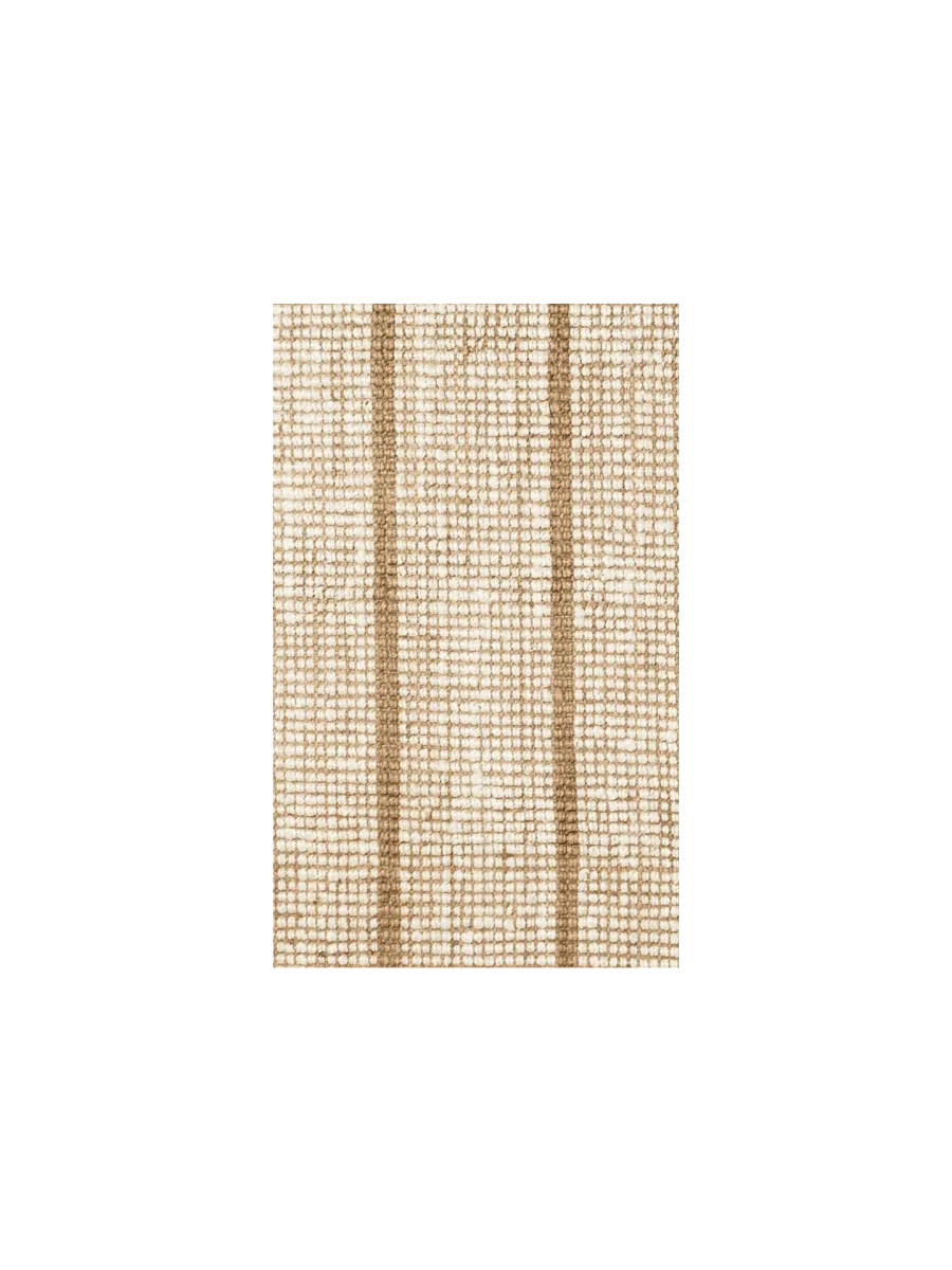 Rug Sample - Athens Stripes - Natural/Off-white