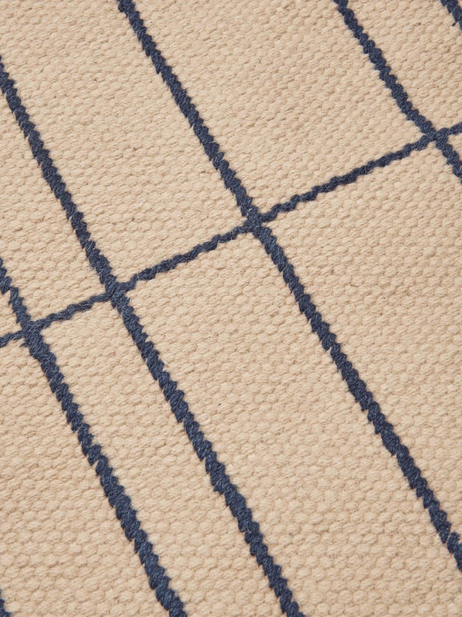 Sen Rug - Parchment/Indigo – Bild 4