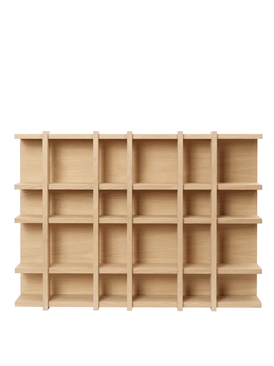Tilem Shelf - 6x4 - Natural Oak Veneer