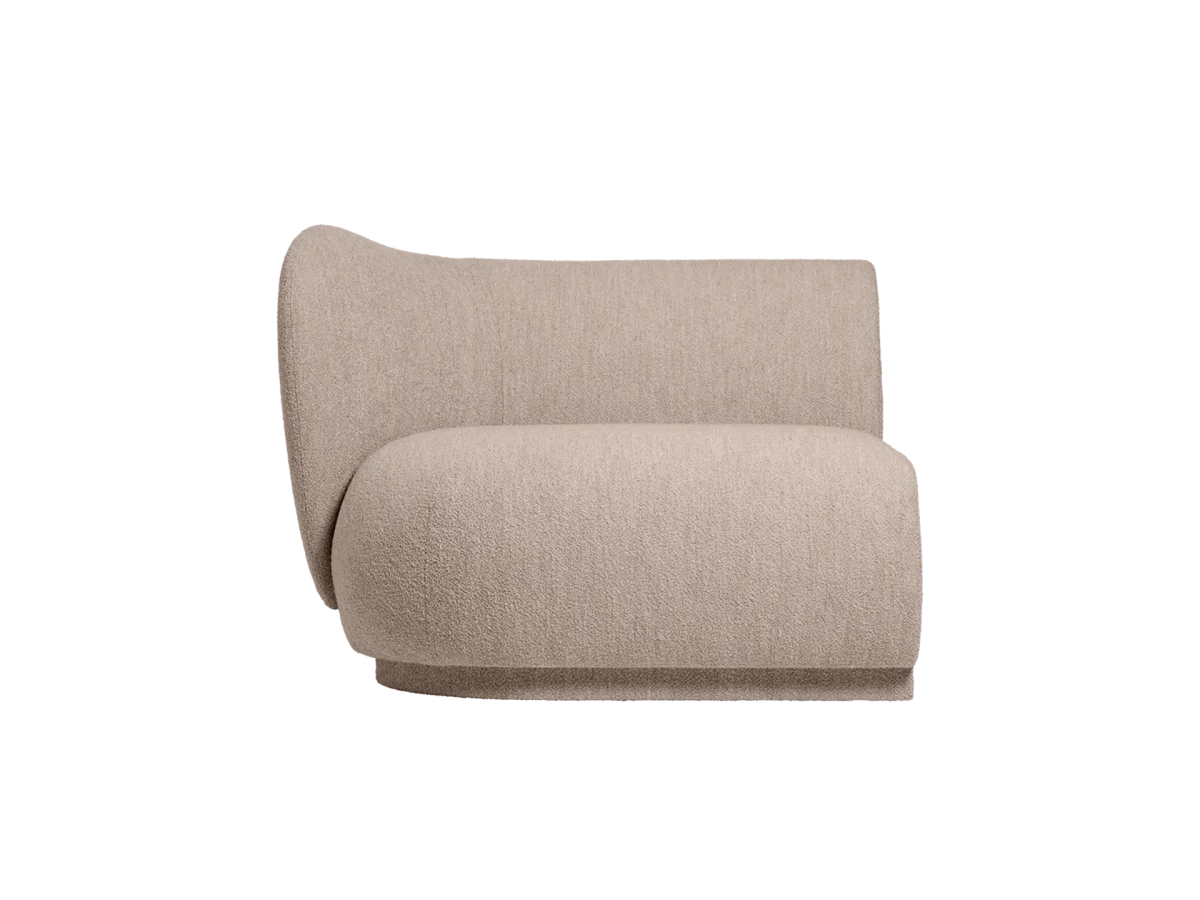 Rico Sofa Armrest Left - Soft Bouclé - Natural – Bild 2