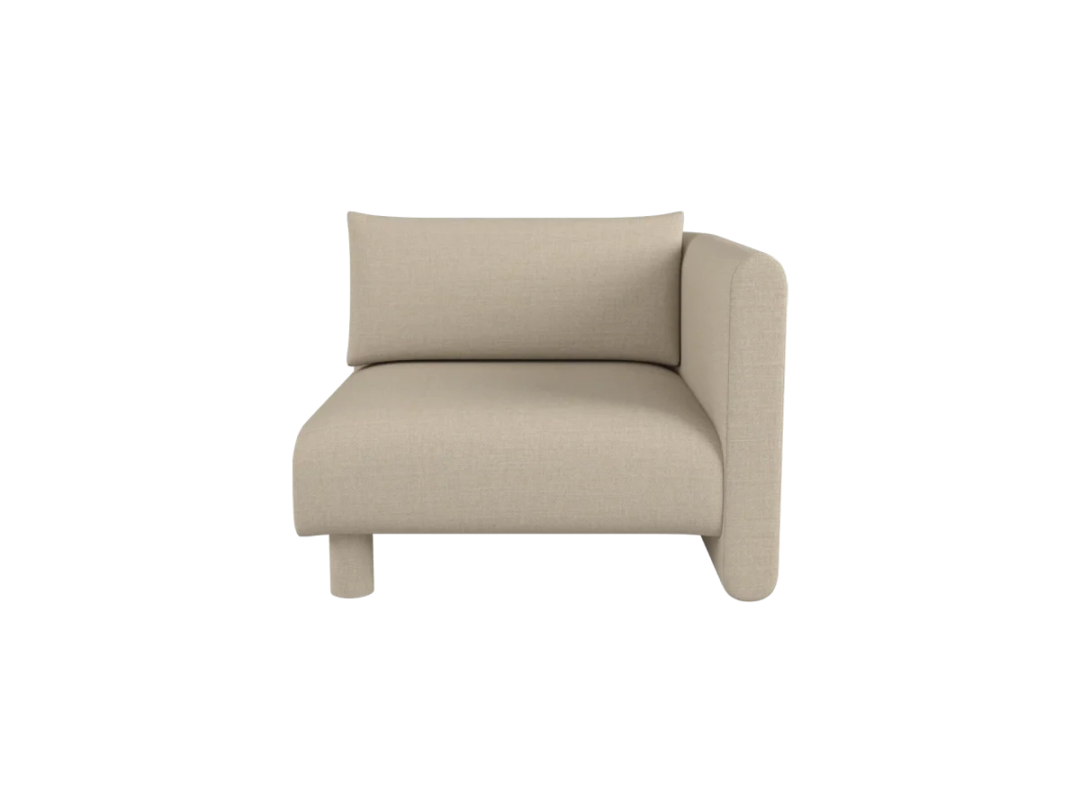Dase Sofa Armrest Right - Hot Madison - Sand – Bild 2