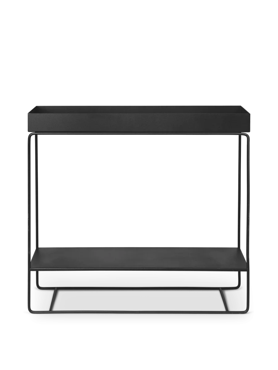 Plant Box Two-Tier - Black