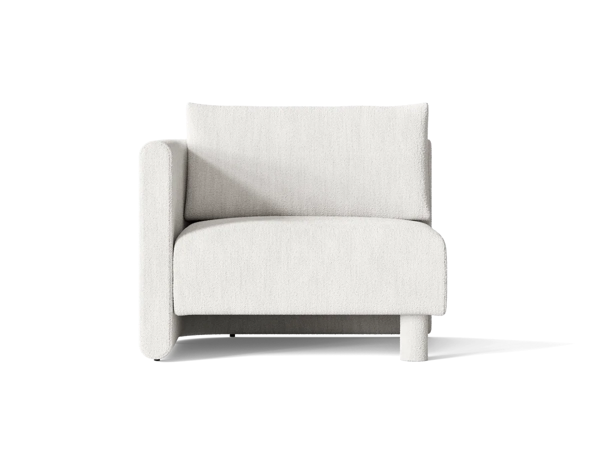 Dase Sofa Armrest Left - Bouclé - Off-white – Bild 2