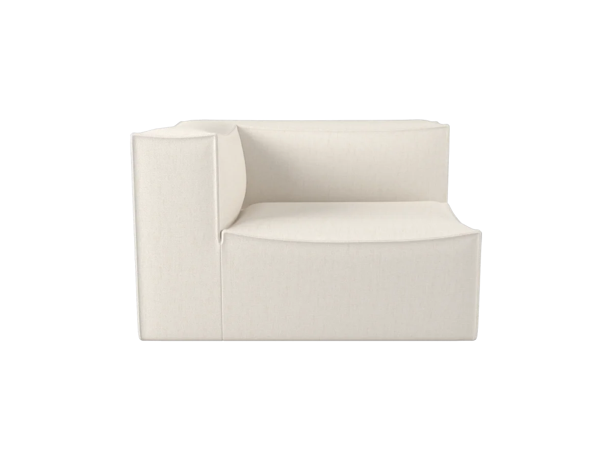 Catena Sofa Armrest Left S400 - Bouclé - Off-White – Bild 2