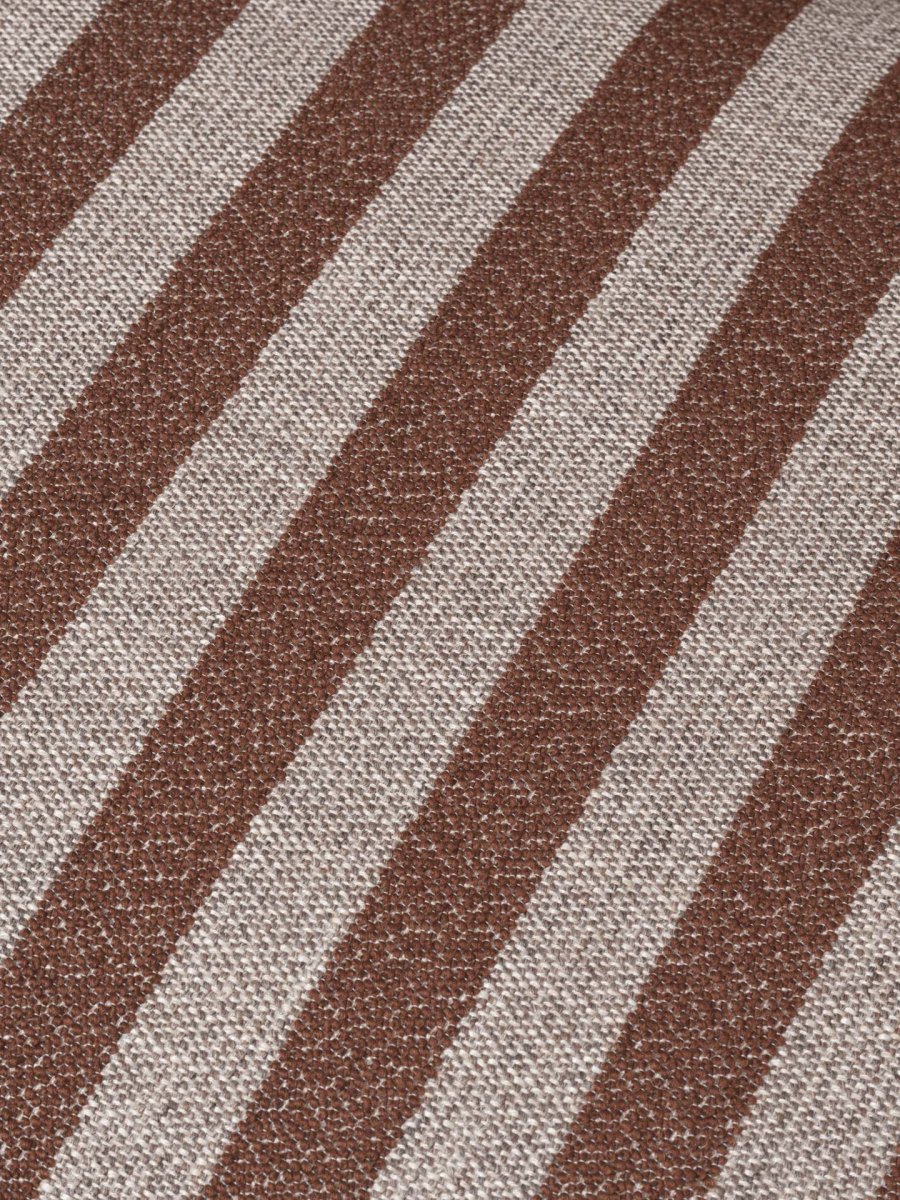 Catena Pouf Rectangular S501 - Louisiana - Sand/Chocolate – Bild 3