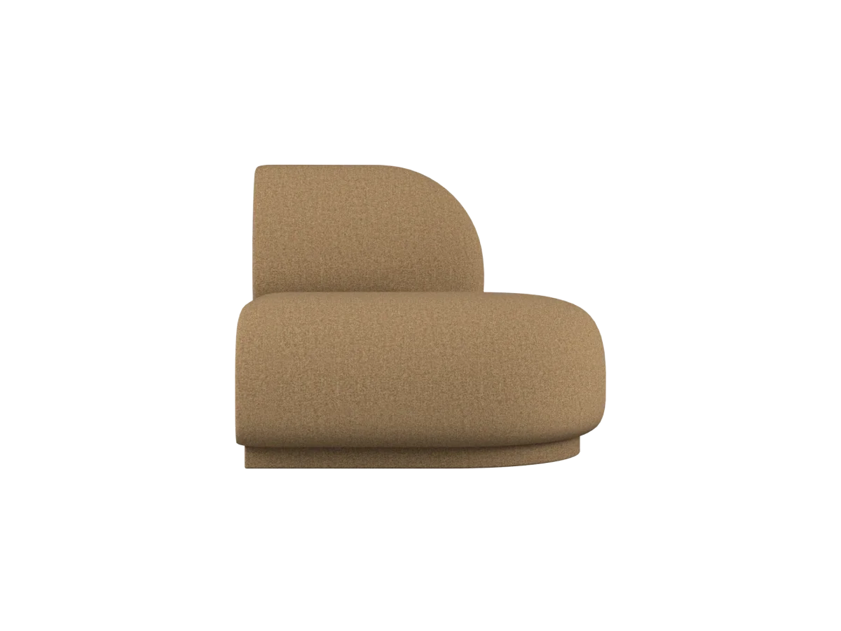 Rico Sofa Open End Left - Raw Bouclé - Tan – Bild 2